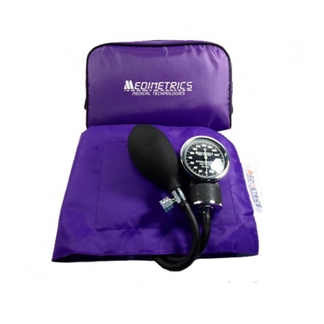 Kit Baumanómetro Aneroide Presión Arterial Medimetrics 5880 Morado