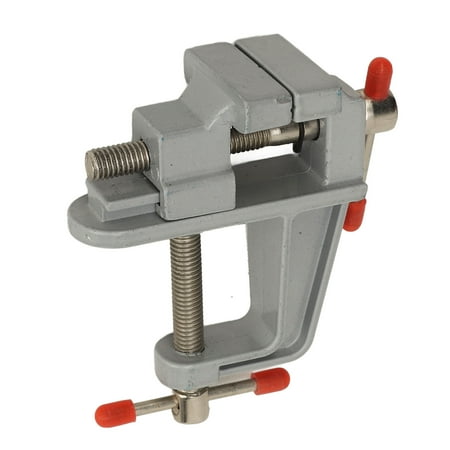 

Mini Bench Vise 31.5mm Jaw Opening Table Clamp Aluminum Alloy for DIY Jewelry Repairing