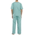 thumbnail image 3 of Unisex Scrub Sets / Medical Scrubs (V-Neck) (Teal, Small), 3 of 3