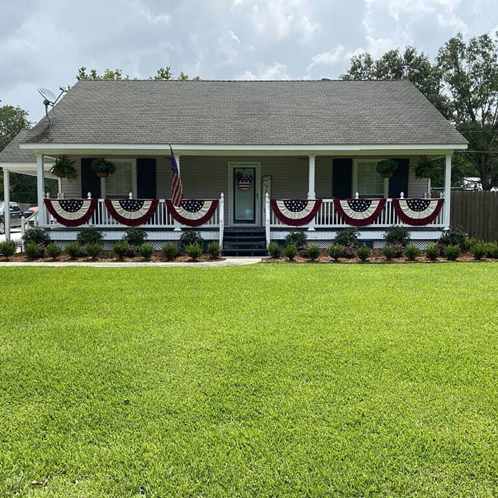 Win s Way 250th Anniversary Banner, Patriotic Decoration Flag 1776-2026 Polyester Indoor Outdoor Hanging Banner for July 4th Party Decor