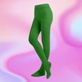 thumbnail image 2 of Irish Festival Green Bottomed Pantyhose Warm Comfortable Village Color Tights for Women, 2 of 4