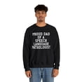thumbnail image 4 of Speech Therapist Dad SLP Speech Pathologist Sweatshirt, Gifts, Crewneck, 4 of 4