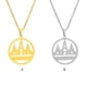 thumbnail image 3 of Collar Jumpingount Acero inoxidable sólido étnico geométrico gargantilla joyería, 3 of 6