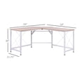 thumbnail image 3 of L Shaped Modern Minimalist Style Computer Desk, Study Desk Suitable for Home Office, 3 of 8