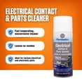 thumbnail image 3 of (2 pack) Permatex 82588 Electrical Contact and Parts Cleaner Spray For Automotive Electrical Devices, 11 oz, 3 of 4