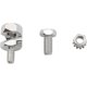 thumbnail image 4 of Grounding Clamp TAODAN 2PCS Solar Panel Photovoltaic Nut and Solar Earthing Ground Clip Cable Clamp, 4 of 4