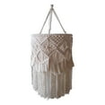 thumbnail image 3 of Cubierta de lámpara colgante jinwen decoración de luz tejida Estilo C 30cmx80cm, 3 of 8