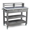 thumbnail image 1 of Homestyles Maho Wood Potting Bench in Gray, 1 of 14