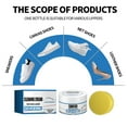 thumbnail image 4 of La crema limpiadora para zapatos blancos es un potente quitamanchas que elimina eficazmente la suciedad con un bálsamo limpiador sin agua., 4 of 6