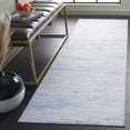 thumbnail image 2 of SAFAVIEH Tacoma Asher Abstract Machine Washable Runner Rug, Grey/Turquoise, 2'6" x 8', 2 of 7