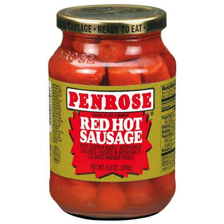 Penrose: Red Hot Smoked Sausage, 9.5 oz