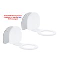 thumbnail image 4 of Yuarrent 2 uds. De bastidores de softbol, ​​colores surtidos portátiles, soporte estable para pelotas de Golf, equipo deportivo multifunción para Golf Blanco Yuarrent OD020281-02B, 4 of 6