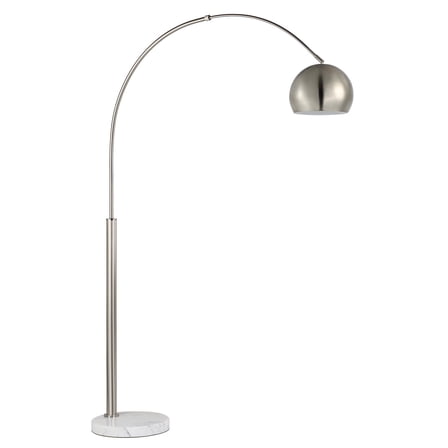 Everren Aglow 77.375" Height Floor Lamp, Grey