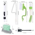 thumbnail image 5 of 4 Sets Window Track Cleaning Brush Crevice Squeegee Sill Vacuum, 5 of 8