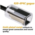 thumbnail image 3 of iMBAPrice Telephone Cord White, 360° Rotating Landline Cord Untangler Compatible with RJ11 Connector, 3 of 5