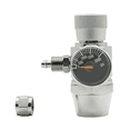 thumbnail image 2 of Aquarium CO2 Regulator 2000psi Pressure Gauge for 6mm Suction Tube 5/8-18UNF, 2 of 10