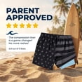 thumbnail image 2 of USA Flag Swim Trunk, 2 of 7
