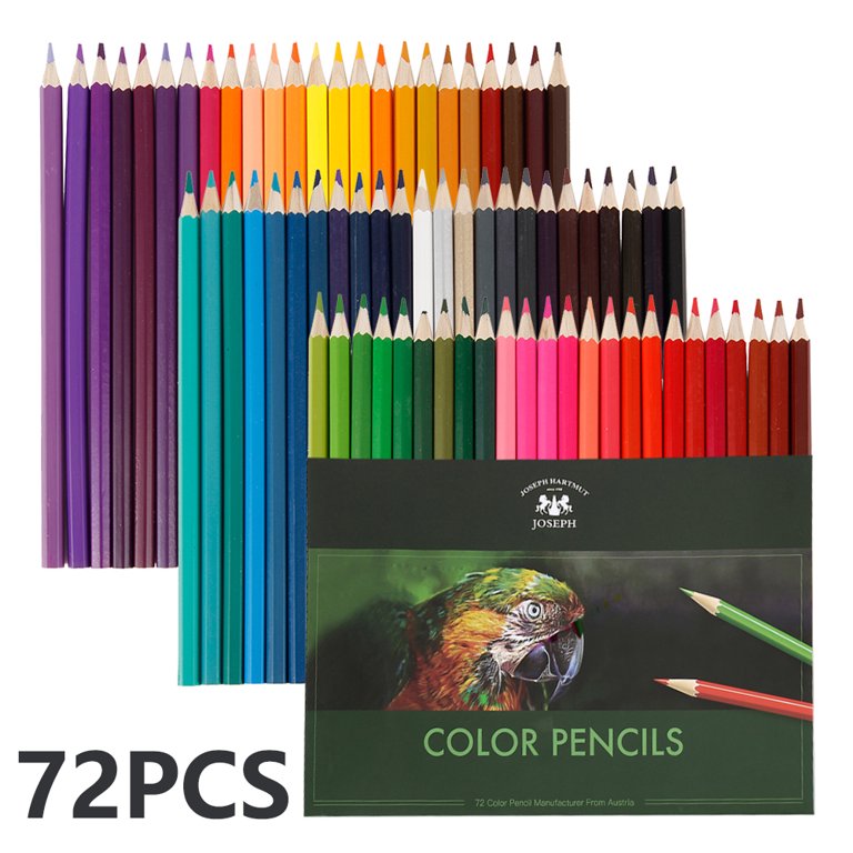 ThEast Colored Pencils for Adult Coloring Book Artist Colored Pencil Artist Quality Wooden Oil Based Colored Pencil (72 Colors)