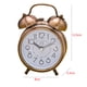 thumbnail image 5 of Reloj electrónico fluorescente retro de la luz de la noche de la luz de la noche del despertador doble de la campana doble del metal silencioso de 3 pulgadas Advancent HA1181-01B, 5 of 6