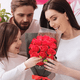 thumbnail image 2 of Rosas Artificiales Aspecto Real Cajas De Flores Para Regalo, 2 of 3