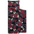 thumbnail image 2 of Pioneer Flower Floral Print Pattern Toddler Nap Mat for Teens Preschool Daycare, Teens Sleeping Mat Bag, Toddler Sleeping Bag with Pillow, 2 of 6