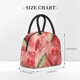 thumbnail image 2 of Easygdp Refreshing Watermelon Slices Bolsa de Almuerzo Insulada Grande, Forro de Aluminio, Diseño Espacioso, a Prueba de Fugas, Ideal para Trabajo, Picnics, Viajes y Actividades al Aire Libre, 2 of 6