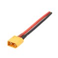 thumbnail image 1 of Conector macho XT60 de 112 mm Conector macho de batería XT60 con cable de silicona de 14 AWG, 1 of 14