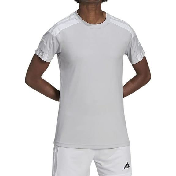 Adidas Womens Squadra 21 Soccer Jersey, Grey, Large