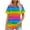Multicolor, variant on Summer Tops for Women Over 50 Tie Front Womens T Shirts Graphic Tees Boho Generic Womens Tops Hide Belly