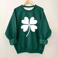 thumbnail image 2 of hotojiny St. Patrick's Day Shirt for Girls Cute Graphic T-Shirt Toddler Boys Long Sleeve Pullover Kids Tops St. Patrick's Day Gift 1-13 T, 2 of 5