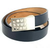Louis Vuitton Shadow Outline Buckle Belt Black 1la524