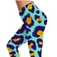 thumbnail image 5 of Pntutb Mujeres Impreso Bubble Hip Lifting Ejercicio Fitness Running Pantalones de yoga de cintura alta Pntutb Pntutb-1351, 5 of 6