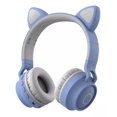 thumbnail image 3 of Audifonos Fashion Led Orejas De Gato Bluetooth Color Celeste, 3 of 8