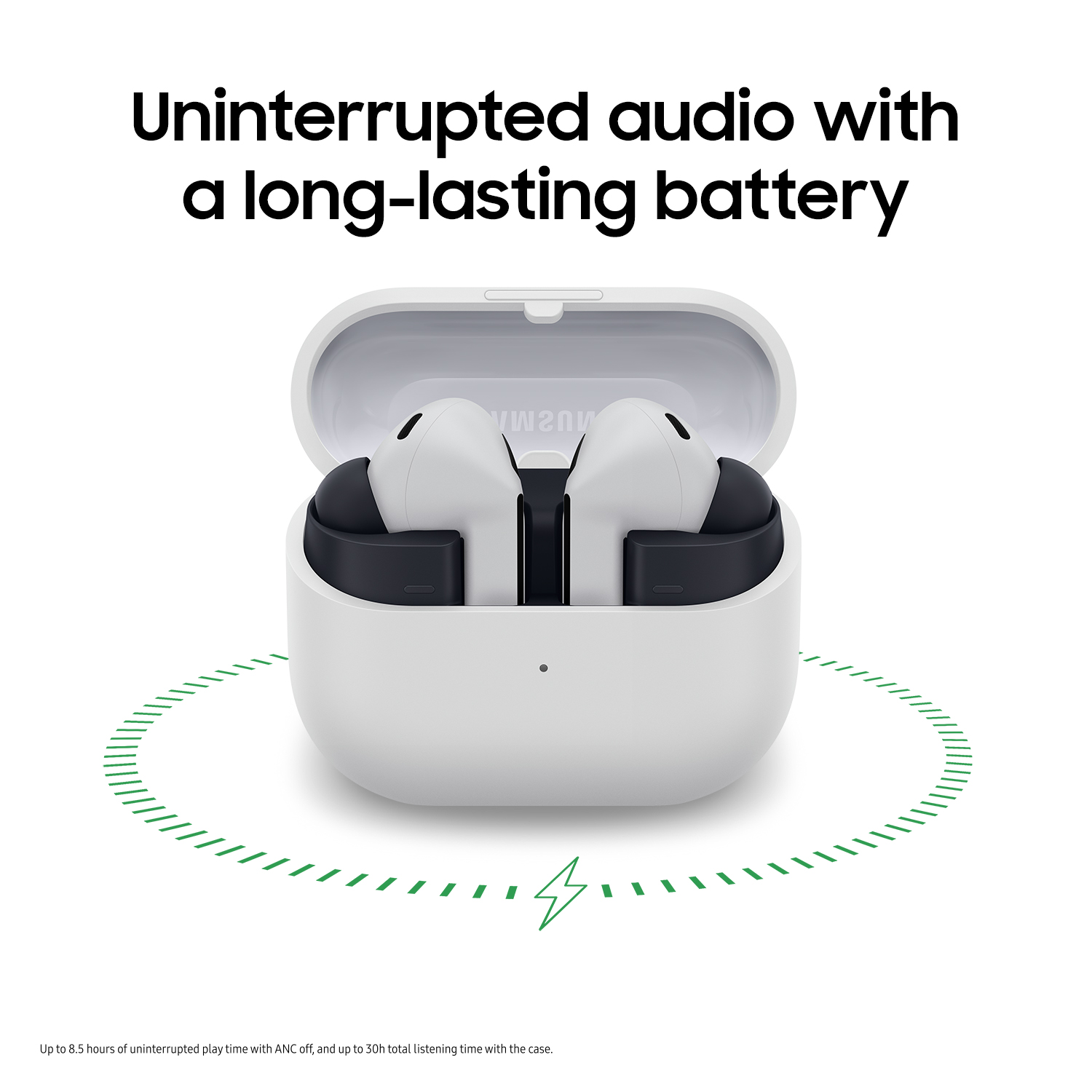 Samsung Galaxy Buds3 FE Earbuds with Active Noise Cancellation, Black photo 8