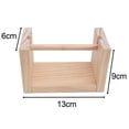 thumbnail image 4 of Carrete de Cintas de Hilo Baoblaze Rollo Multifuncional Giratorio Soporte para Toallas de Papel Dispensador de Hilo de Madera, 4 of 8