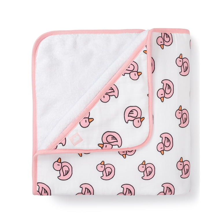 Organic Cotton Baby Hooded Towel, GOTS photo 1