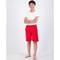 thumbnail image 5 of Real Essentials 3 Pack: Boy's Swim Trunks with Cargo Pockets & Mesh Lining - UPF 50+, 5 of 6