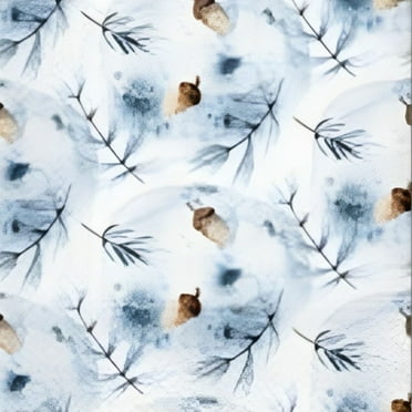 Keep Unique Christmas Paper Napkins, Decorative Winter Party Napkins, Assorted Color, 20/Pack