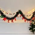 thumbnail image 5 of Christmas Garland Wool Felt Snowman Xmas Tree Santa Claus Banner Pom Pom Garland Bunting Christmas Decortations Clearance for Home Fireplace Windows Indoor Outdoor Christmas Decor, 5 of 6