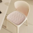 thumbnail image 3 of Oneshrt Square Chair Seat Cushion, Thickened Cotton Chair Seat Cushion, Rebounds Memory Foam Chair Cushion for Kitchen, Dining, Office or Car (Square - Beige, 17.72x16.93 in), 3 of 7