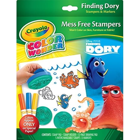 Crayola Finding Dory Color Wonder Stamper & Paper Set | Walmart Canada