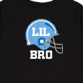 thumbnail image 4 of Inktastic Little Bro Football Brother Boys Long Sleeve Toddler T-Shirt, 4 of 5