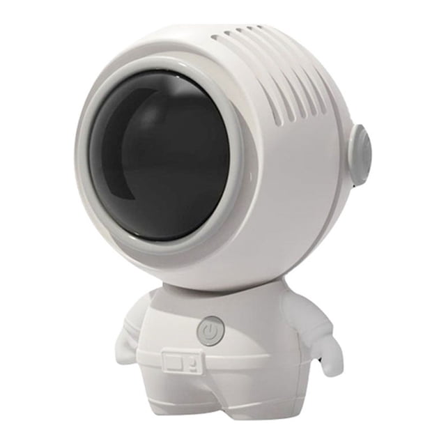 Naiovety Ventilador colgante de cuello de astronauta Ventiladores de refrigeración para dormir con motor sin escobillas lindo Type5 NO5