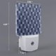 thumbnail image 2 of Balery Blue Gingham Buffalo Check Luz Nocturna LED con Sensor Automático, Enchufe con Sensor Crepuscular, Luz Suave de 0.5W para Dormitorio, Pasillo, Baño-UK, 2 of 7