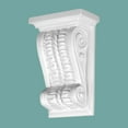 thumbnail image 2 of Victorian Wall Fireplace Corbel White Urethane Vintage | Renovator's Supply, 2 of 2