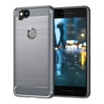 thumbnail image 1 of PANDACO Grey Brushed Metal Case for Google Pixel 2, 1 of 4