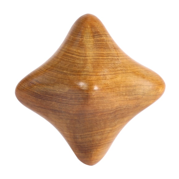 Thai Fragrant Wood Thai Reflexology Massager Hexagonal Acupuncture Therapy Hand Massage Tool #1