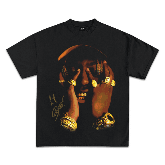 Lil Yachty Graphic T Shirt in Stock - Wear Icy T Shirt Tee Unisex, Color: Black, Size: S