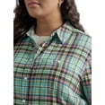 thumbnail image 4 of Lee Women's Plus All Purpose Classic Longsleeve Button Up Shirt, 4 of 5