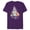 Purple, variant on Disney Princess Sparkle Squad Winter Holiday Castle - Short Sleeve Blended T-Shirt for Adults - Customized-Dark Heather